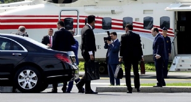 Cumhurbaşkanı Erdoğan, Tarabya Köşkü’nden Sabiha Gökçen Havalimanı’na helikopterle geçti