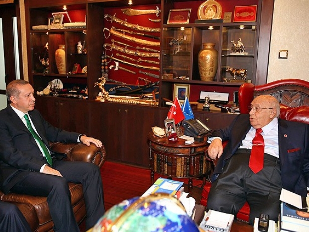 Cumhurbaşkanı Erdoğan'dan Demirel'e taziye ziyareti