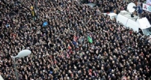Türkiye tarihinin en büyük cenaze töreni