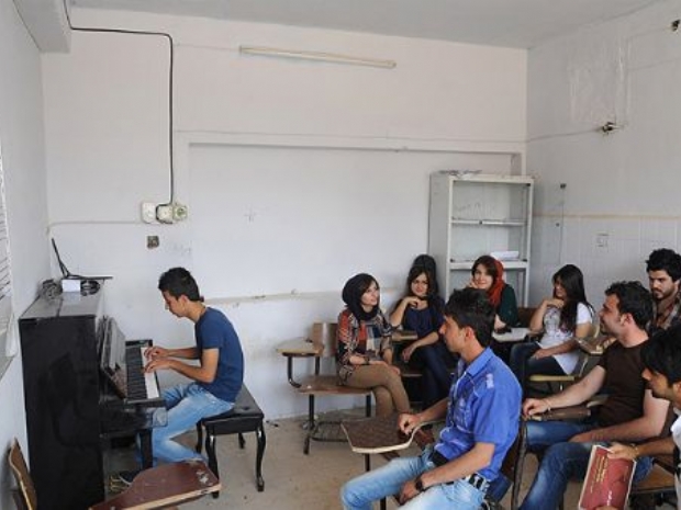 Kerkük'te Sanat eğitimi engel tanımıyor