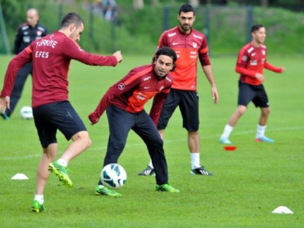 Milli takım maça hazır