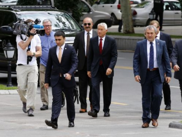 Erdoğan Jagland'la görüştü
