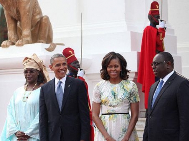 ABD Başkanı Obama Senegal'de