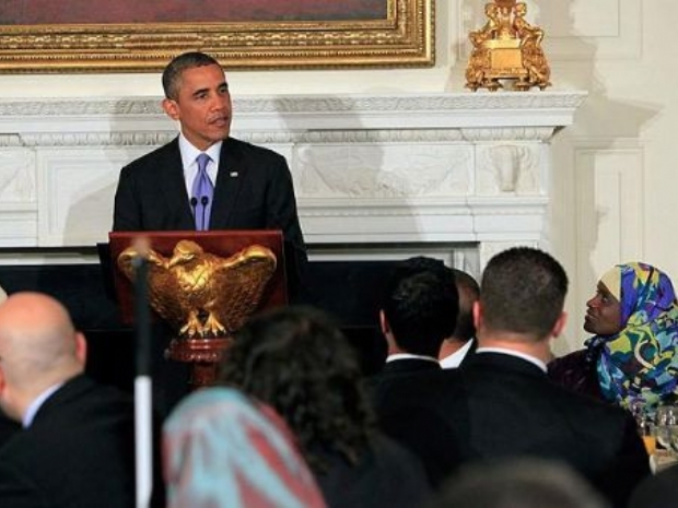 Obama Beyaz Saray'da iftar verdi