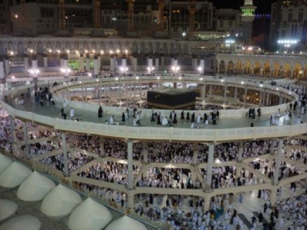 Tavaf alanı hizmete açıldı