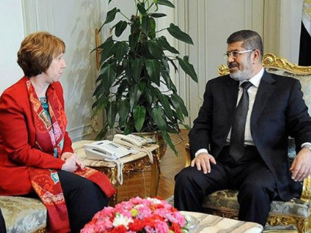 Ashton, Mursi ile görüştü
