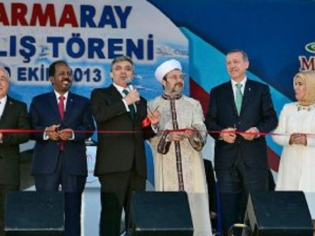 Marmaray açıldı