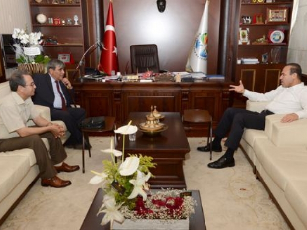 Yörük Ali Paşa, Başkan Hüseyin Sözlü'yü Ziyaret Etti