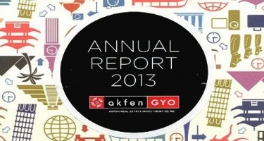 Akfen GYO'nun faaliyet raporlarına 2013 Vision Awards'tan ödül