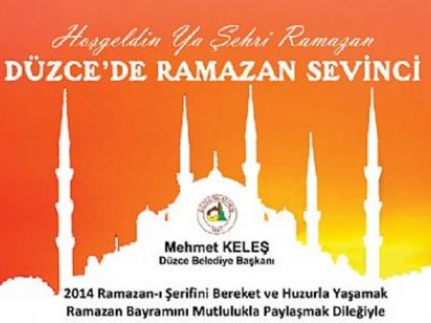 DÜZCE´DE RAMAZAN SEVİNCİ