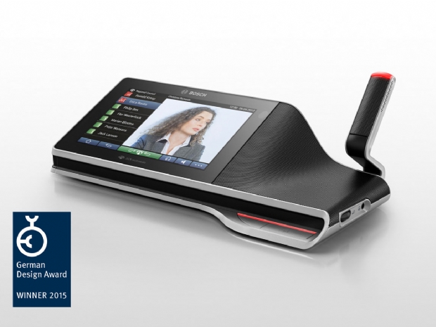 Bosch DCN Multimedia Konferans Cihazı’na uluslararası tasarım ödülü