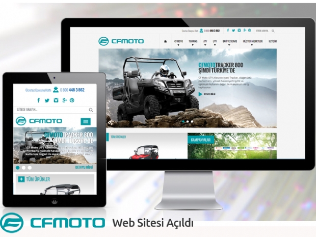 CF Moto Türkiye web sitesi açıldı