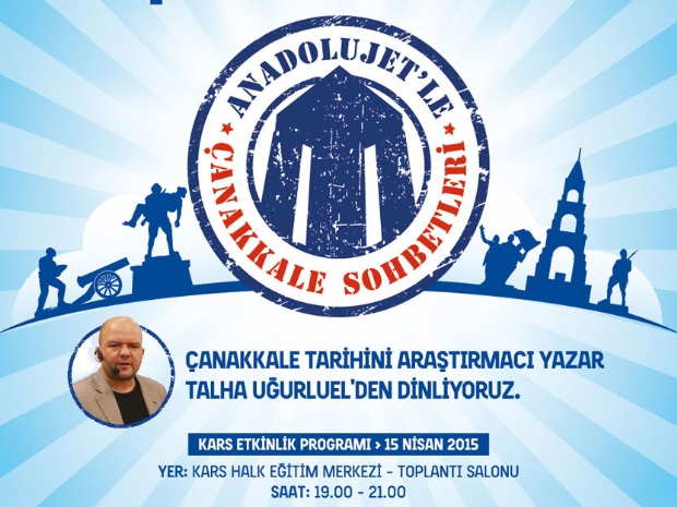 Anadolujet’le Çanakkale Sohbetleri yoluna Kars ile devam ediyor